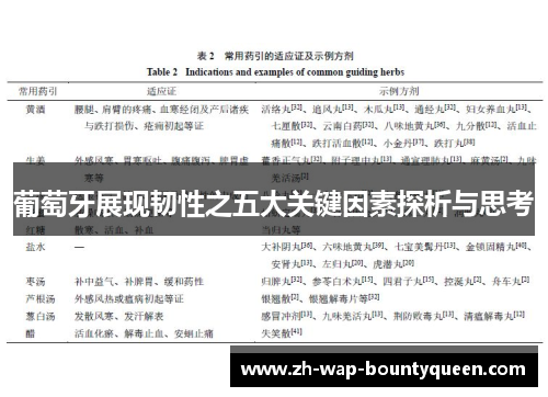 葡萄牙展现韧性之五大关键因素探析与思考 葡萄牙展现韧性之五大关键因素探析与思考
